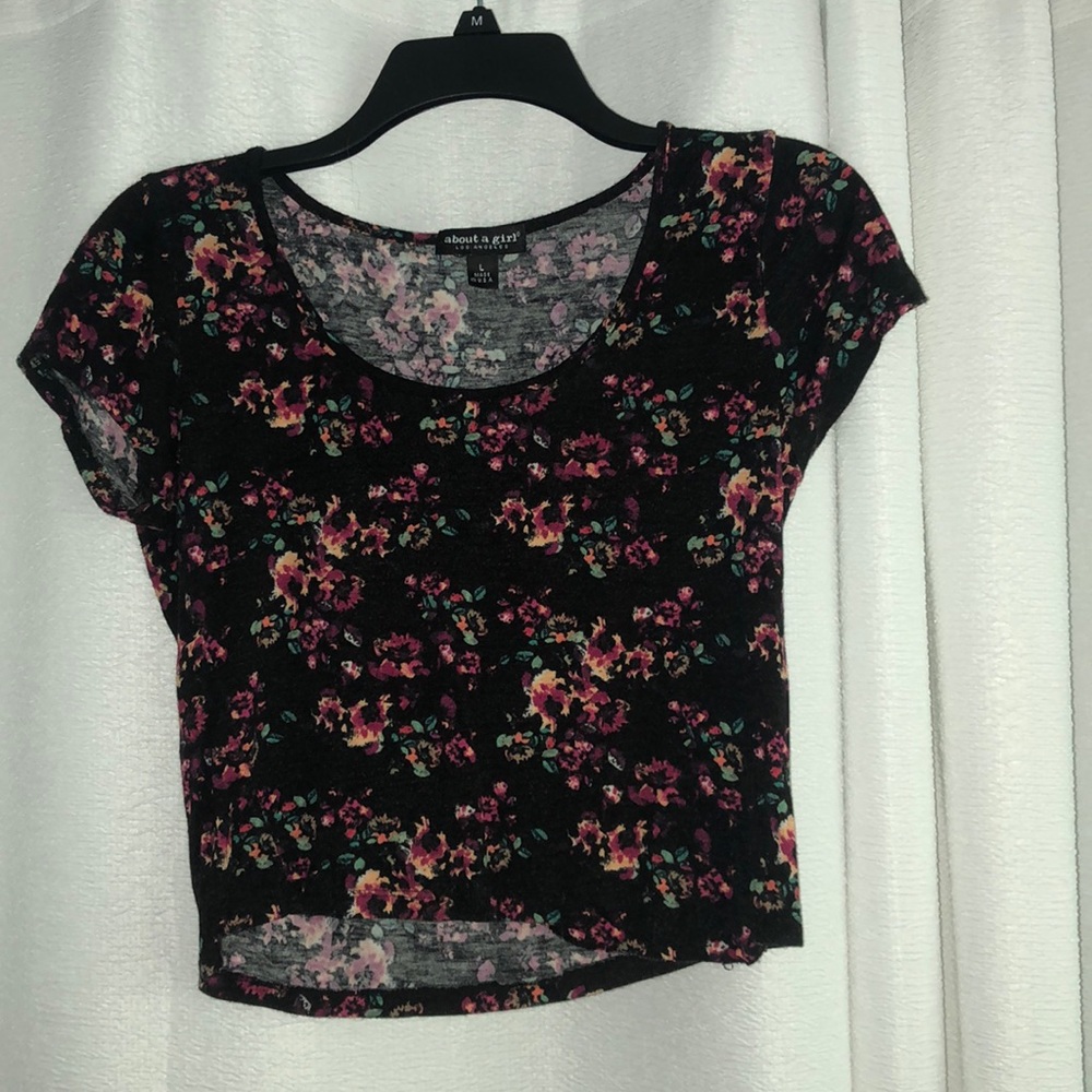 flower crop top